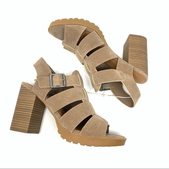 Universal Thread Anastasia Stacked Heel Sandal Women's Size 8 NWT - Picture 5 of 8